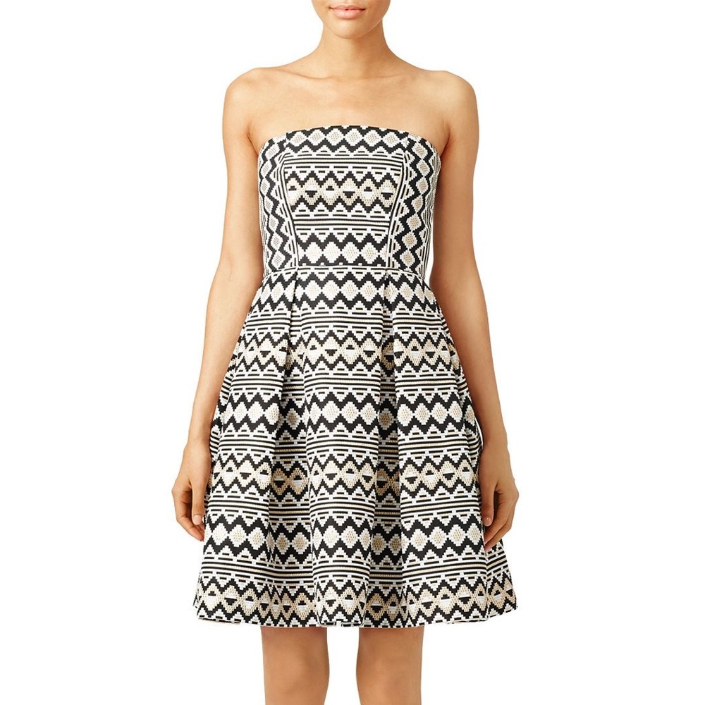 Slate & Willow strapless cocktail dress